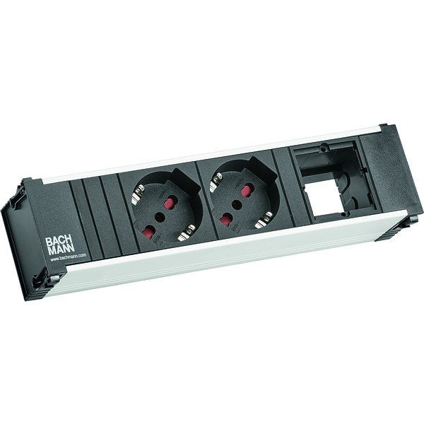 Bachmann - Mehrfachsteckdose Steckdosenleiste 9.120.071 CONI 2xP40 1xCM