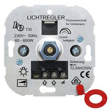 Scharnberger+Hasenbein - Dimmer Phasenanschnittdimmer 88445 Glühlampen 60-600W