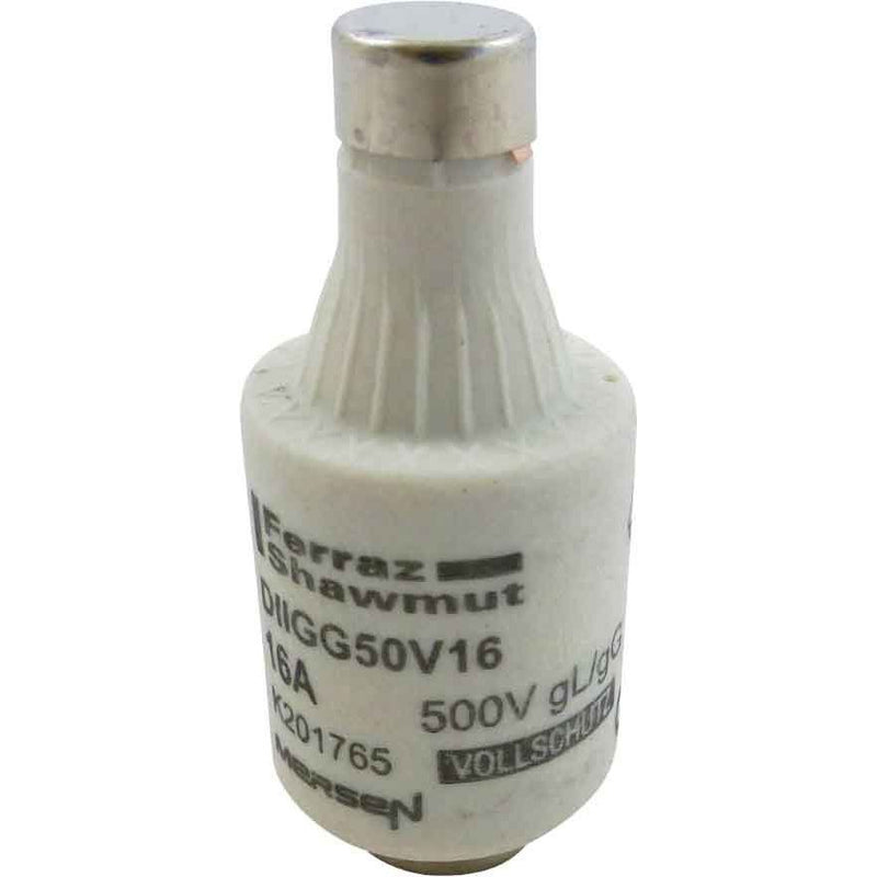 Mersen - D-Sicherungseinsatz DIIGG50V16 gG DII, 16A/AC500
