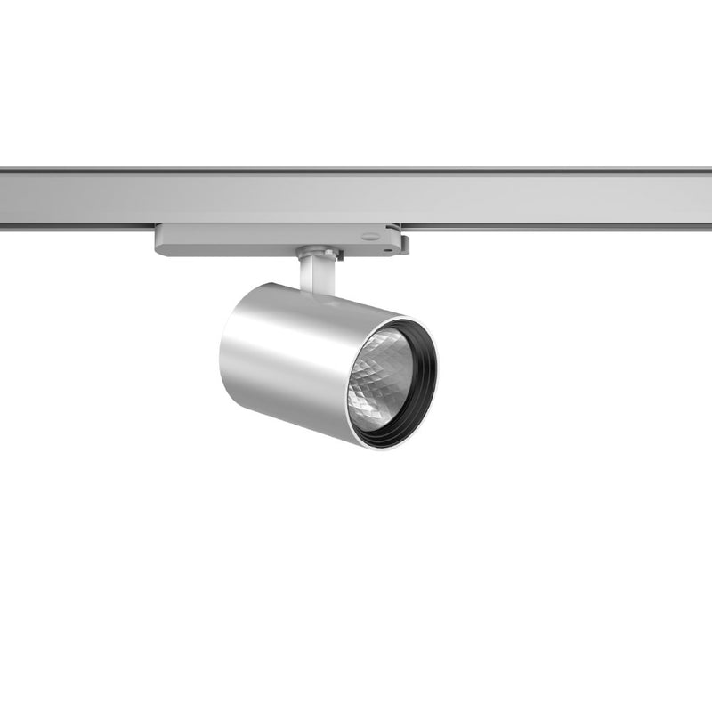 RZB - Downlight/Strahler/Flutlicht LED-Stromschienenstrahler 742258.004 930, silber