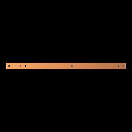 Striebel&John - Sammelschiene CombiLine Innenausbau Mod. ZXM1072 Feldbr. 3 max.850A