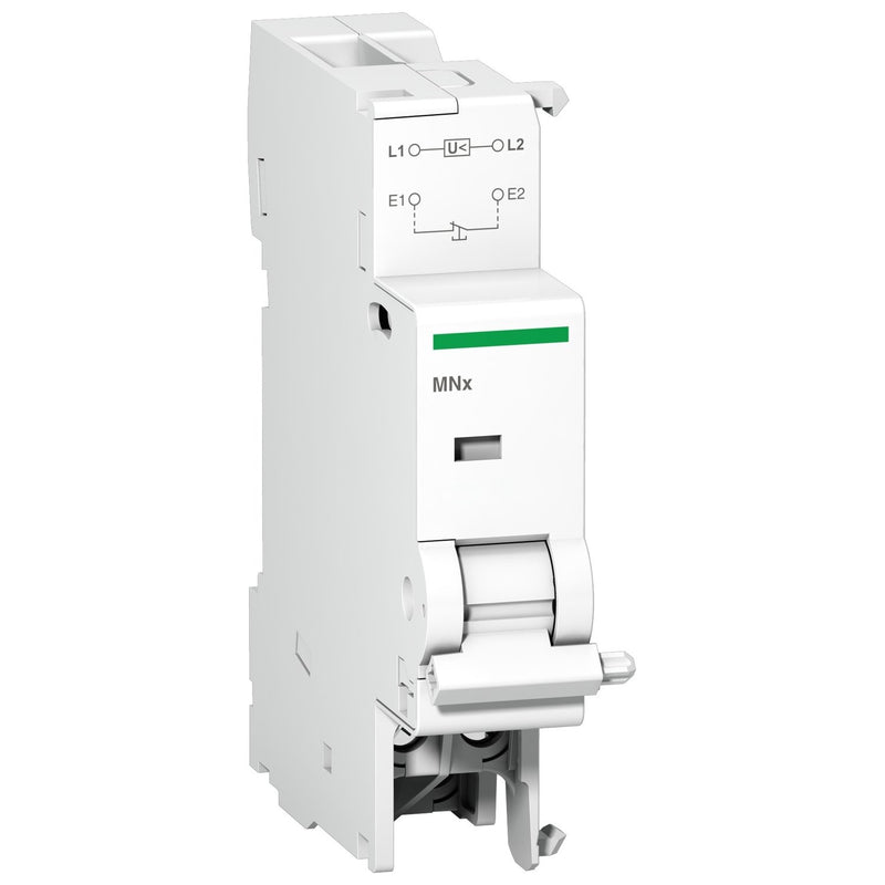 Schneider Electric - Zusatzeinrichtung für Reiheneinbaugeräte Unterspanungsauslöser A9N26971 400VAC C60/C120 MNX