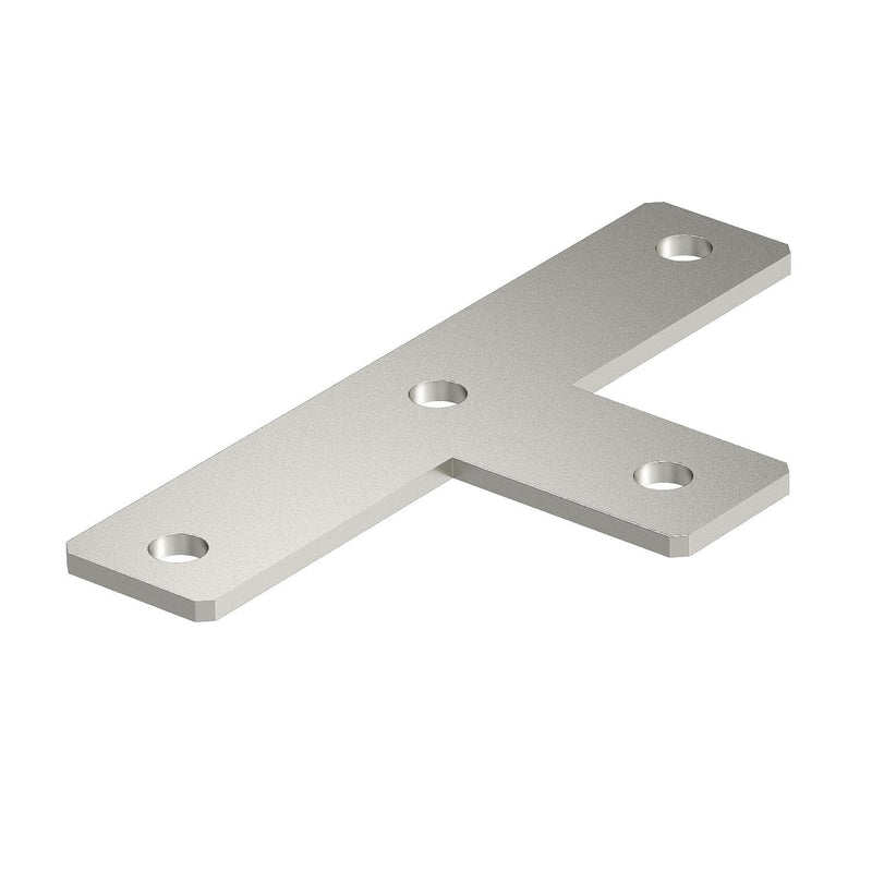 OBO Bettermann - Verbinder für Stiel/Profilschiene Verbindungsplatte GMS 4 VP T A2 200x95x40x4mm − 10 Stück