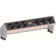 Bachmann - Mehrfachsteckdose Steckdoseneinheit 902.402 3xSchutzk.3xABD