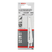 Bosch - Säbelsägeblatt Flexible for Wood and 2608657723 Metal, 5er-Pack