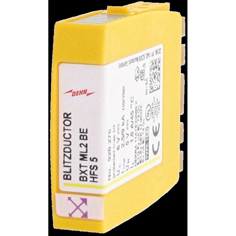 DEHN - Kombi-Ableiter für Informations-/MSR-Technik Kombi-Ableiter-Modul BXT ML2 BE HFS 5 Blitzductor XT