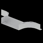 Unex - T-Stück für Kabelrinne T-Abzweiger 66448 lichtgrau, 100x400mm