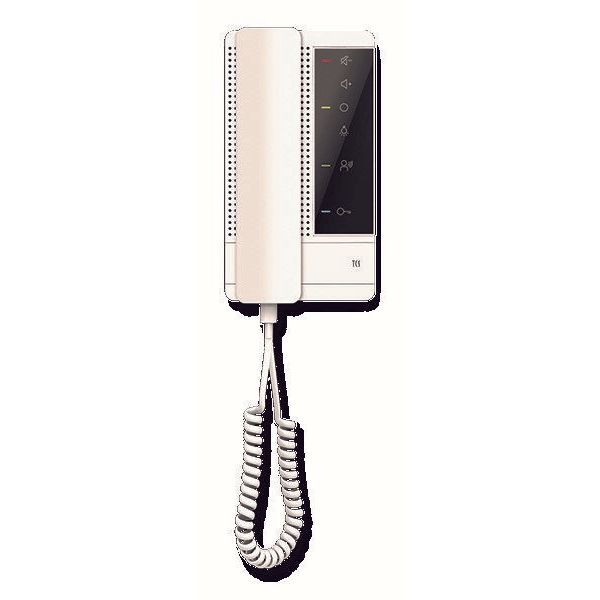 TCS Tür Control - Innenstation für Türkommunikation Audio Türtelefon ISHM7000-0140 SENSO PRO AP weiß