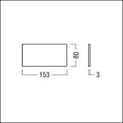Zumtobel - Piktogramm für Not-/Hinweisleuchte Sicherheitszeichen ARTSIGN C EW RZ-1O