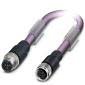 Phoenix Contact - Konfektioniertes Sensor-Aktor-Kabel Bussystem-Kabel SAC-2P-M12M #1525445 2-polig, PUR violett
