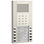 TCS Tür Control - Türstation für Türkommunikation Audioaußenstation 1-reihig ASE51100-0010 10 Tasten Codeschl