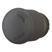 Eaton - Frontelement für Pilztaster Pilzdrucktaste M22S-PVT schwarz,D=22mm