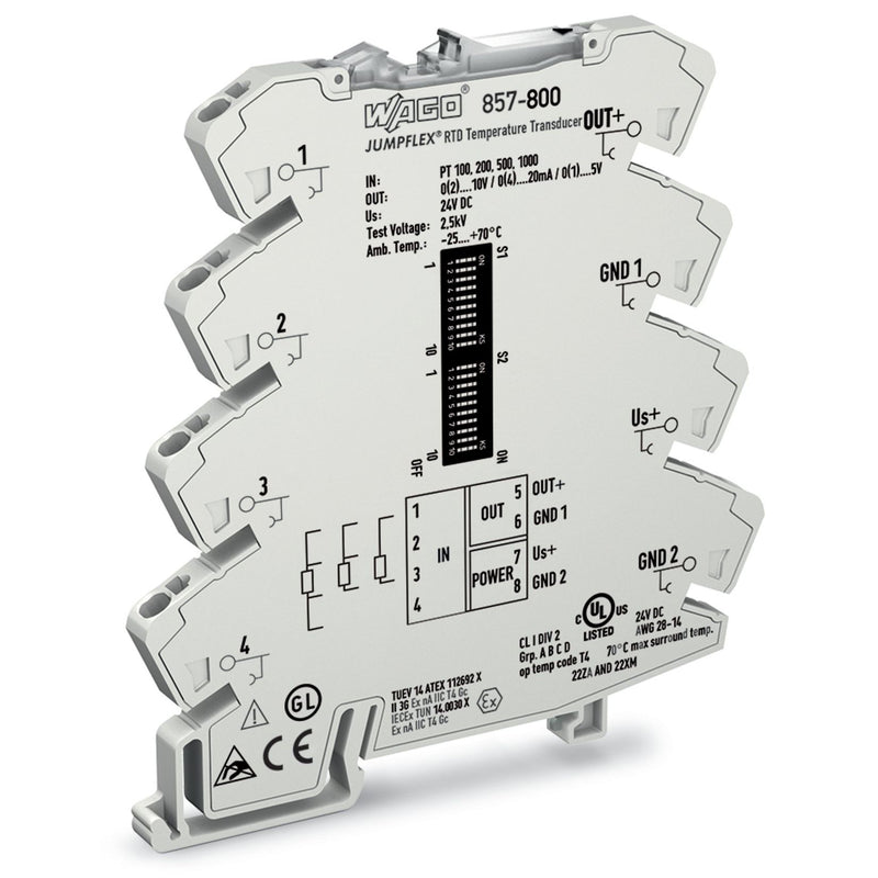 WAGO - Temperaturmessumformer 857-800 − 1 Stück