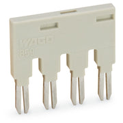 WAGO GmbH & Co. KG - Zubehör/Ersatzteile für Schaltrelais Brücker f.Brückungsschacht 859-404/000-005 4-fach,rot − 25 Stück