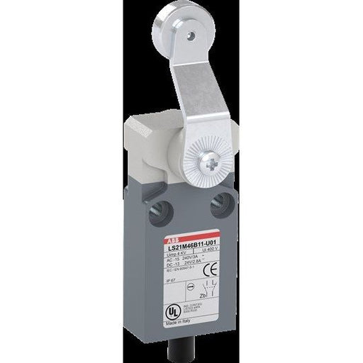 ABB Stotz S&J - Einzelpositionsschalter Kompakt-Pos.schalter LS21M46B11-U01 Metall-Gehäuse IP67