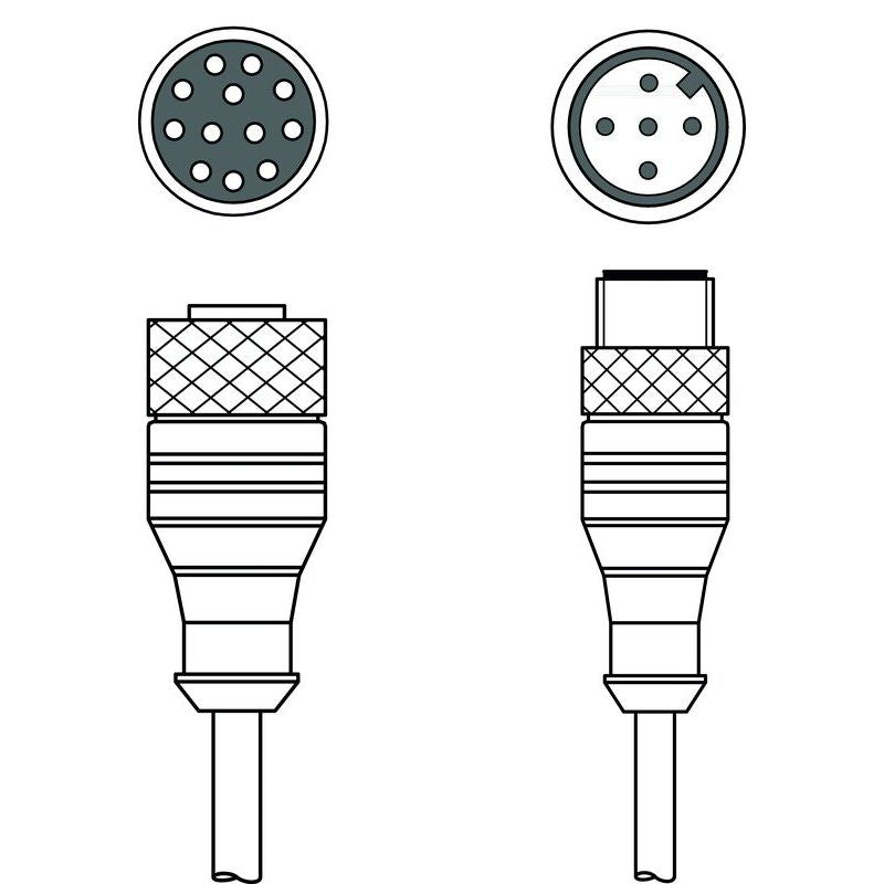 Leuze - Konfektioniertes Sensor-Aktor-Kabel Verbindungsleitung KDS S-M12-C#50137694