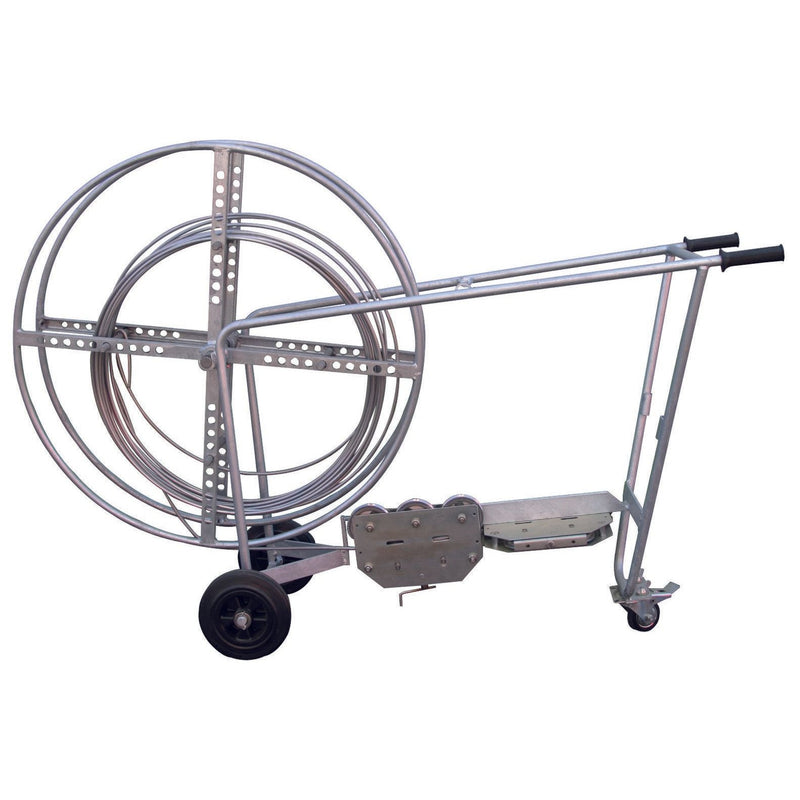 DEHN - Zubehör/Ersatzteile für Erdung und Blitzschutz Drahtrichtgerät fahrbar DRG10RO710FBSTTZN St/tZn m.Abspuleinr.