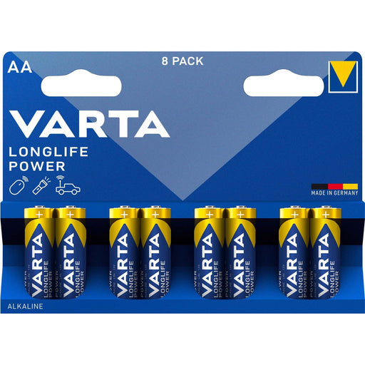 Varta Cons.Varta - Batterie Longl.Power AA 4906 Bli.8 Mignon, LR6, Al-Mn
