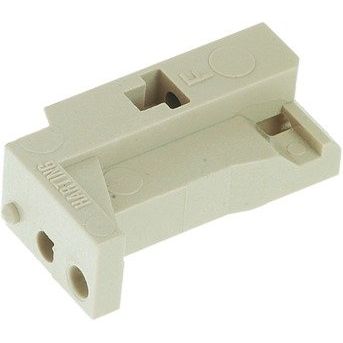 Harting - Zubehör/Ersatzteile für Industriesteckverbinder Befestigungselement oben 09060009936 Federleisten − 100 Stück
