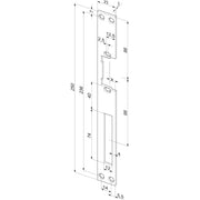Assa Abloy effeff - Elektrischer Türöffner 118WDE 118WE--18B35A71 FAFIX DIO HZ 18B EST
