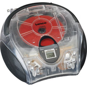 LENCO - Radio UKW-Radio m.CD SCD-24 transparent stereo,transparent