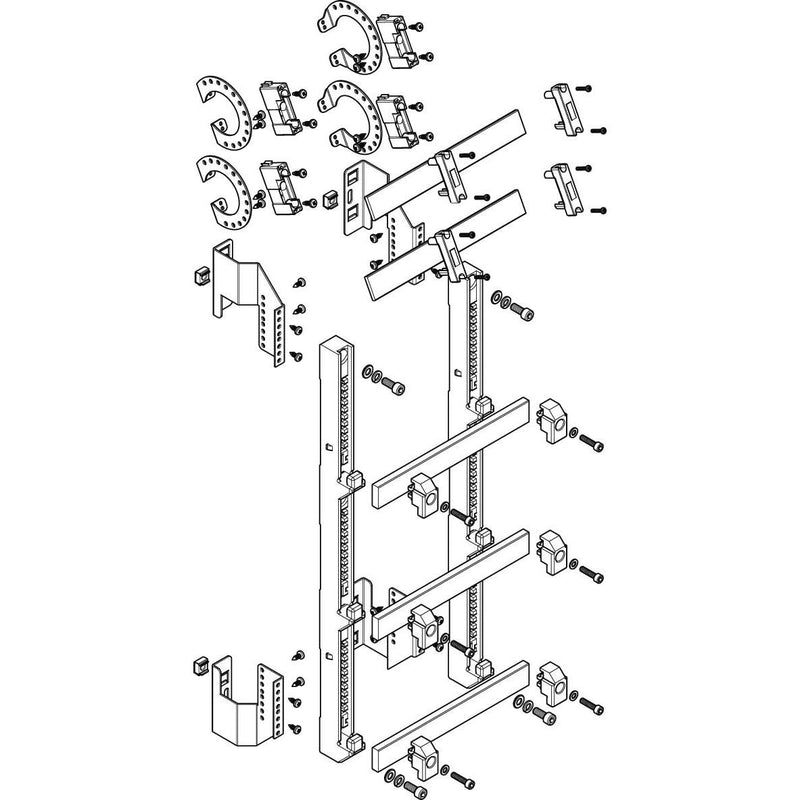 ABN - Verteilerfeld für Installationsverteiler Sammelschienen-Modul MTSC17965 tief 1FB/7RE