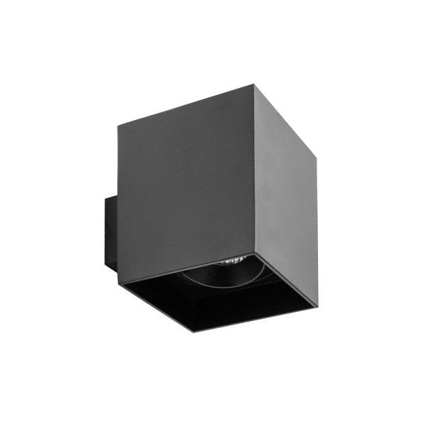 Brumberg Leuchten - Decken-/Wandleuchte Wand-Anbaumodul quadr. 45205180 schwarz