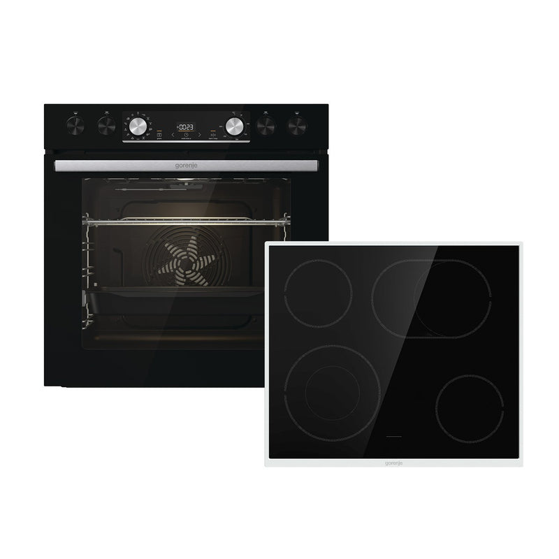 Gorenje - Herd EB-Herdset-Hi-Light BCX6737E05BG+ECD634X Black Set4 Heissluft