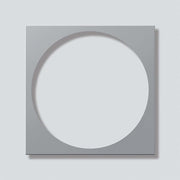 Siedle&Söhne - Zubehör/Ersatzteile für Türkommunikation Blendrahmen CMCCMM611612BCM650SM Silber-Metallic