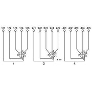Phoenix Contact - Passiver Sensor-/Aktor-Verteiler (ohne Leitung) Sensor-/Aktor-Box SACB-4/ 8-C #1437258