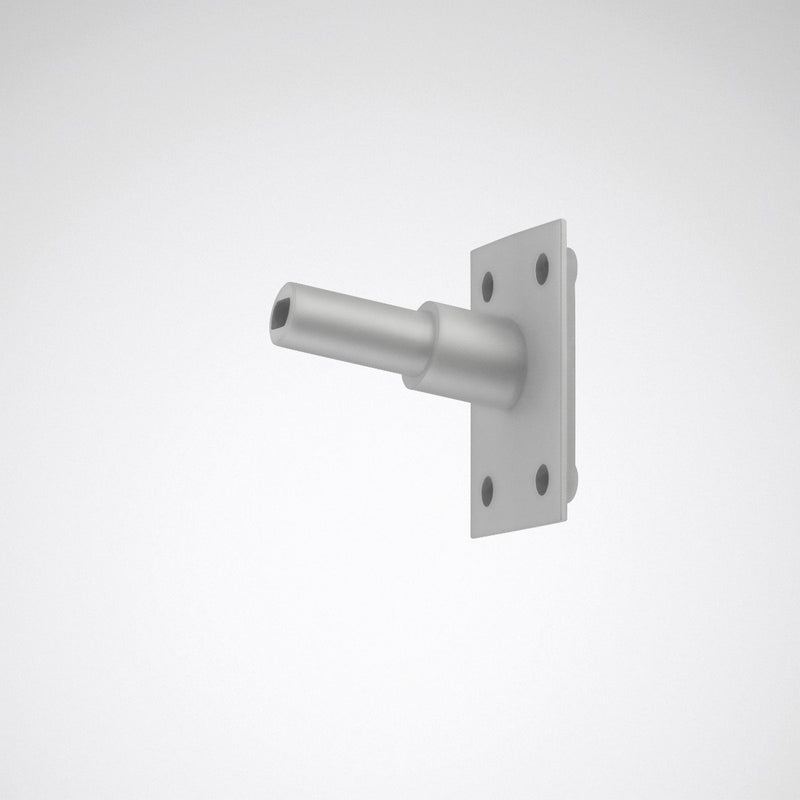 Trilux - Mechanisches Zubehör/Ersatzteile für Leuchten Wandbefestigung 0803WB-R/100-42 03 weißaluminium