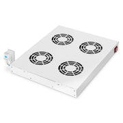 DIGITUS - Lüfter (Schaltschrank) 19" Einschublüfter 4Stck DN-19 FAN-4-HO inkl.Thermostat