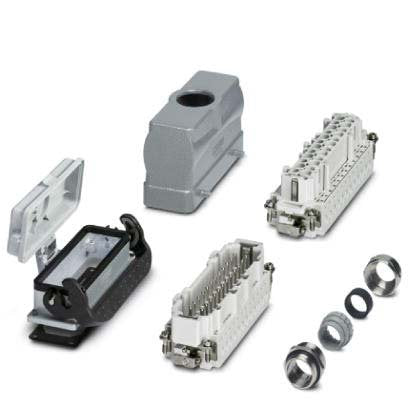 Phoenix Contact - Rechtecksteckverbinder, Set (Industriesteckverbinder) Steckverbinder-Set HC-KIT-B24-R01