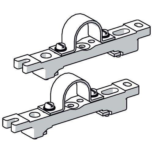 Stahl - Mechanisches Zubehör/Ersatzteile für Leuchten Rohrschelle 222459 1 1/2"