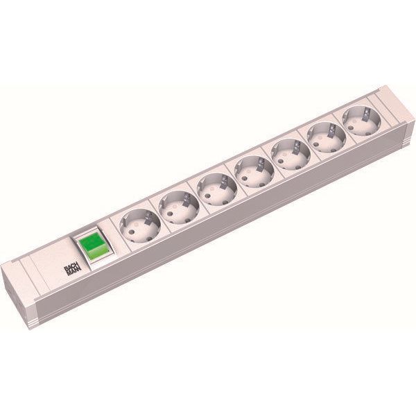 Bachmann - Power distribution unit (PDU) 19Zoll Steckdosenleiste 7f 333.600 PVC 7xSchutz.1xScha