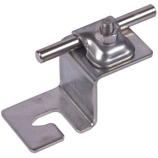 DEHN - Dachleitungshalter für Blitzschutz Dachleitungshalter DLH KB 6.10TDB8.5V2A NIRO f. Blechdächer