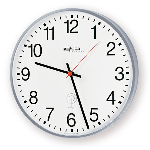 Peweta - Uhr Funkuhr 52.250.311 innen,230V,D=300mm