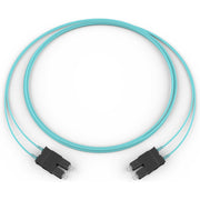 Corning - Patchkabel LWL Rangierkab. 1m SCD-SCD F575702T2Z18001M aqua, Duplex, OM3