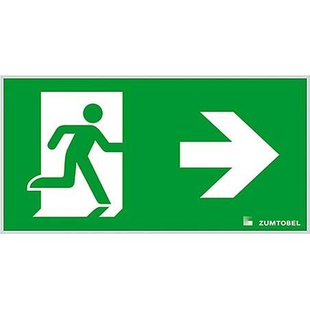 Zumtobel Group - Piktogramm für Not-/Hinweisleuchte Rettungszeichen PURESIGN150#22168696 AW/EW RZ-1R