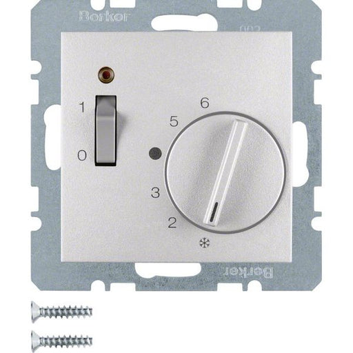 Berker - Raumthermostat Raumtemperaturregler 24 V 20311404 mit Öffner, Zentrals