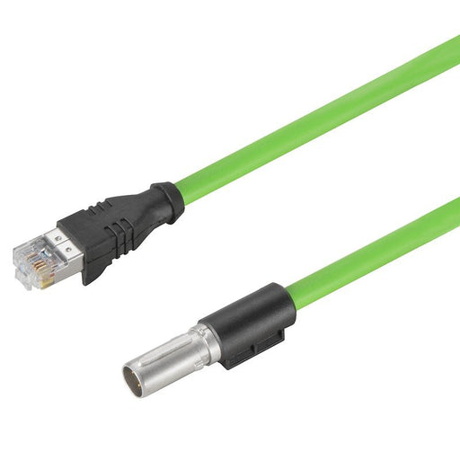 Weidmüller - Patchkabel Kupfer Industrie Datenleitung HDCXX6A02MMSRJ450500 10 GBit/s − 1 Stück