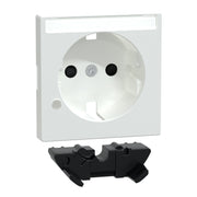 Merten - Steckdose Zentralplatte aws/gl MEG2335-0325 f.Steckdose ÜS