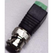 Wantec - Koax-Steckverbinder BNC Schraubanschl. Adapter 5614 2-Draht IP-Technik