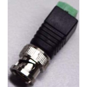 Wantec - Koax-Steckverbinder BNC Schraubanschl. Adapter 5614 2-Draht IP-Technik
