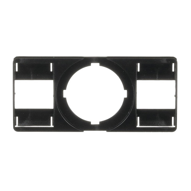ABB Stotz S&J - Schildträger für Befehlsgeräte 2-fach Schildhalter MA1-8138 für Größe 27x15