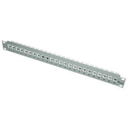 Telegärtner - Patchpanel Kupfer 19Z-Durchführungspanel 100007008 Cat.6 m.24xUMJ-Kupp