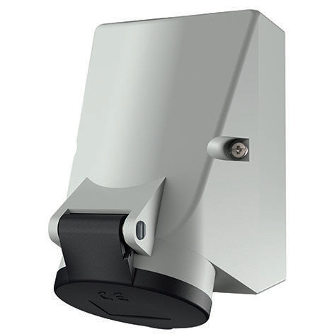 Mennekes - CEE-Steckdose (IEC 60309) Wanddose HW/VN 1035 16A,7p,7h,500V,IP44
