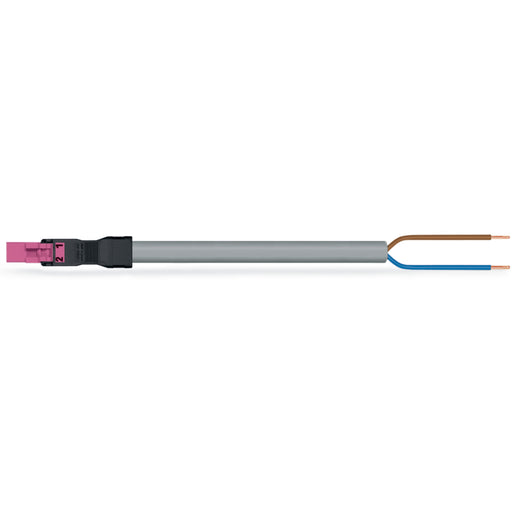 WAGO - Konfektionierte Leitung für steckbare Gebäudeinstallation konfekt. Anschlussleitung 891-8992/206-707 Eca,Stecker