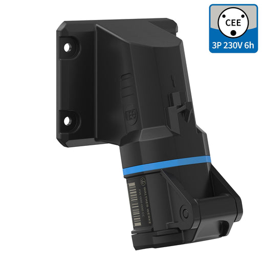 Walther Werke - CEE-Anbausteckdose (IEC 60309) CEE NEO Anbaudose FW513306SK 16A 3P 6 h IP54