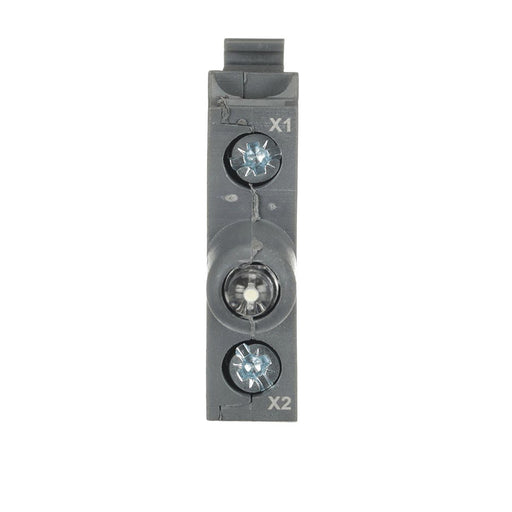 ABB Stotz S&J - Lampenfassungsblock für Befehls- und Meldegeräte Leuchtelement MLBL-01BW gr.LE weiss, 24VACDC